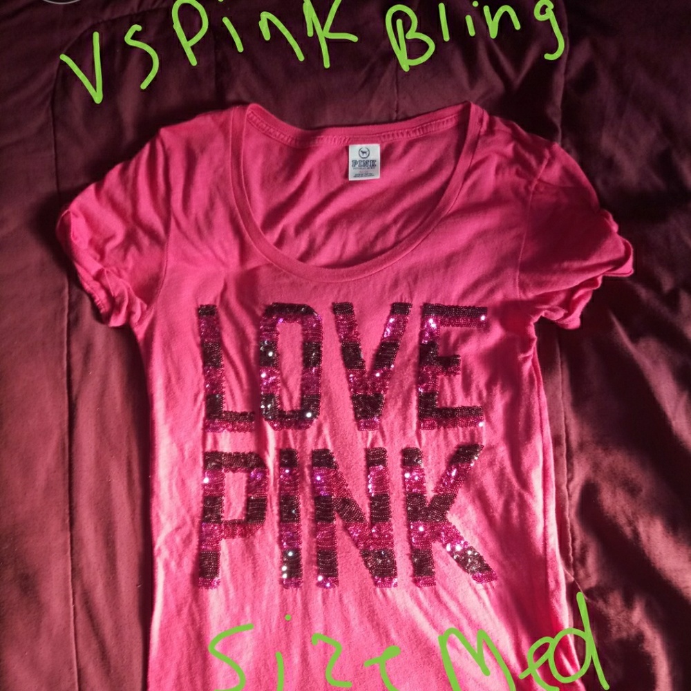 VS PINK bling shirt